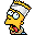 Bart faking injury icon